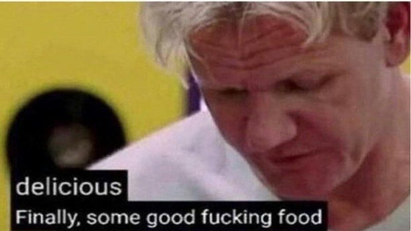 finally some good food meme template