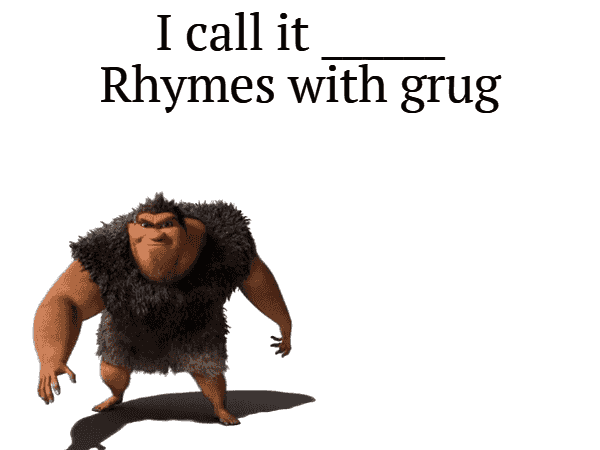 grug meme template