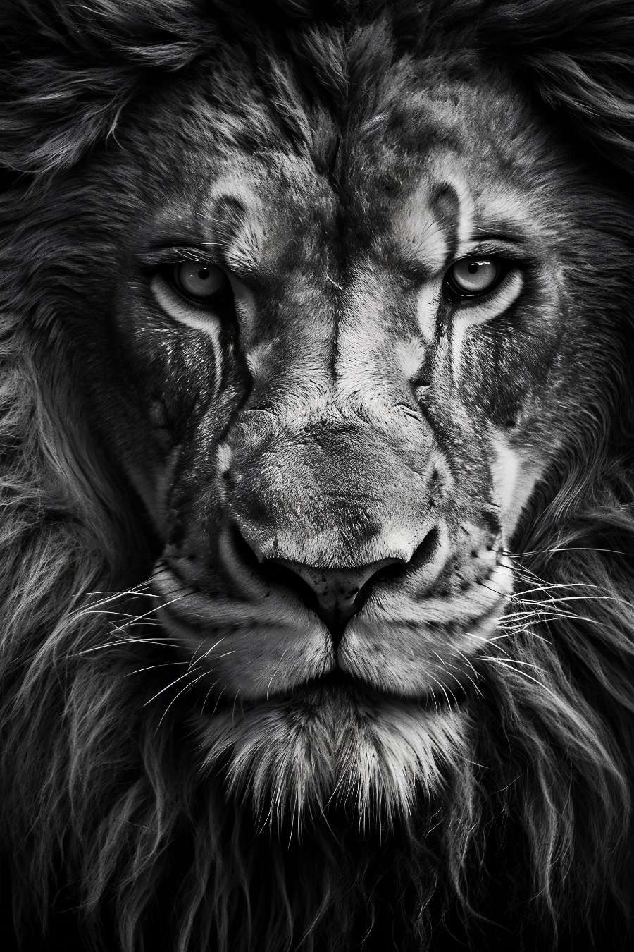 a lion doesnt concern himself meme template